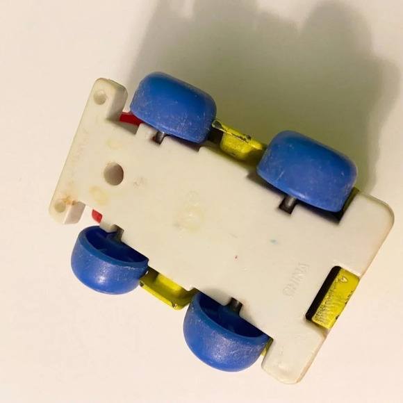 Vintage Disney Mickey Mouse Arco Yellow Car Collectible 2.5 Inch Size  Toy - Picture 6 of 9